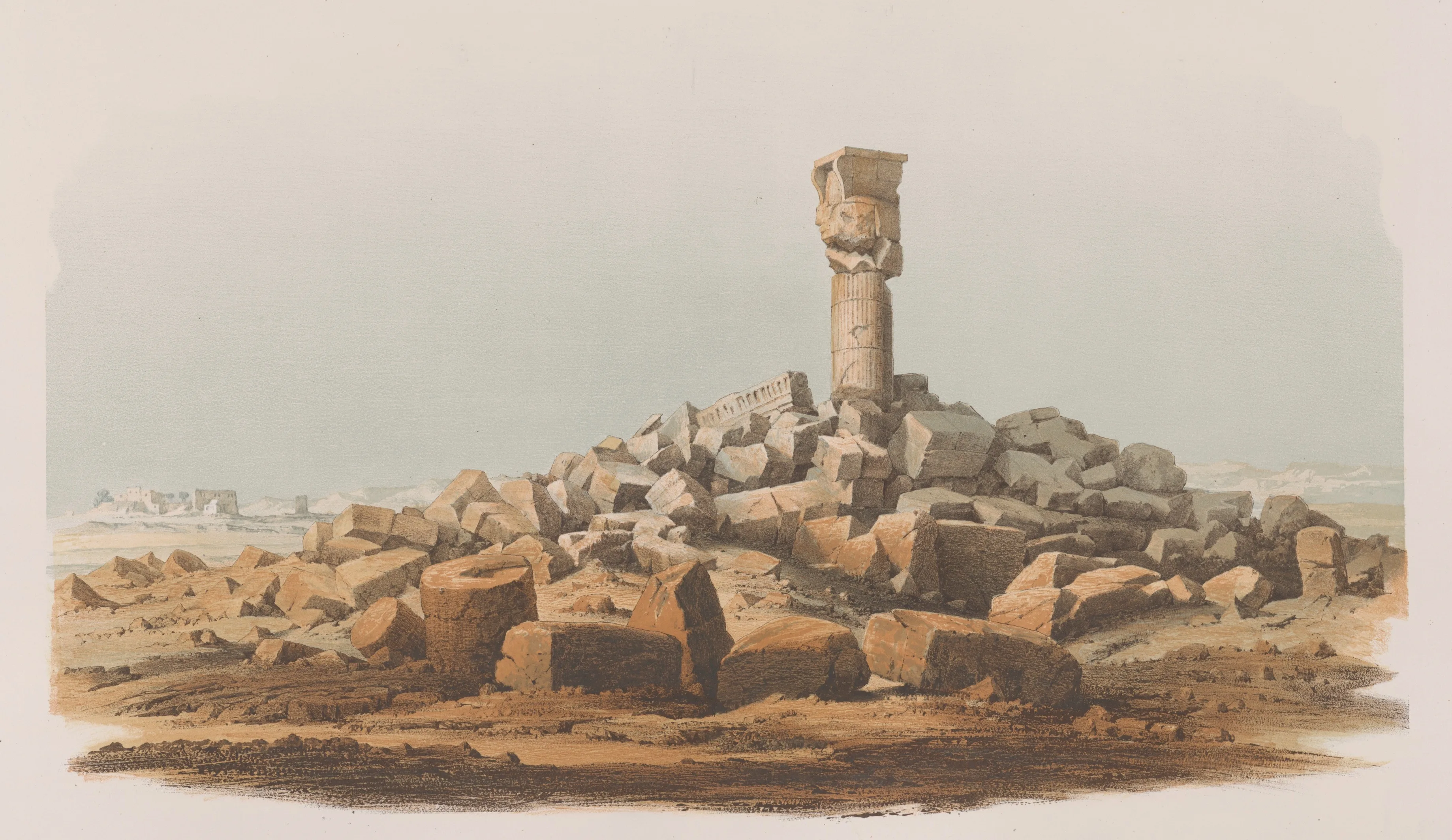 Queen Tiye's Hathoric temple at A-Tiye, Sedeinga, Sudan