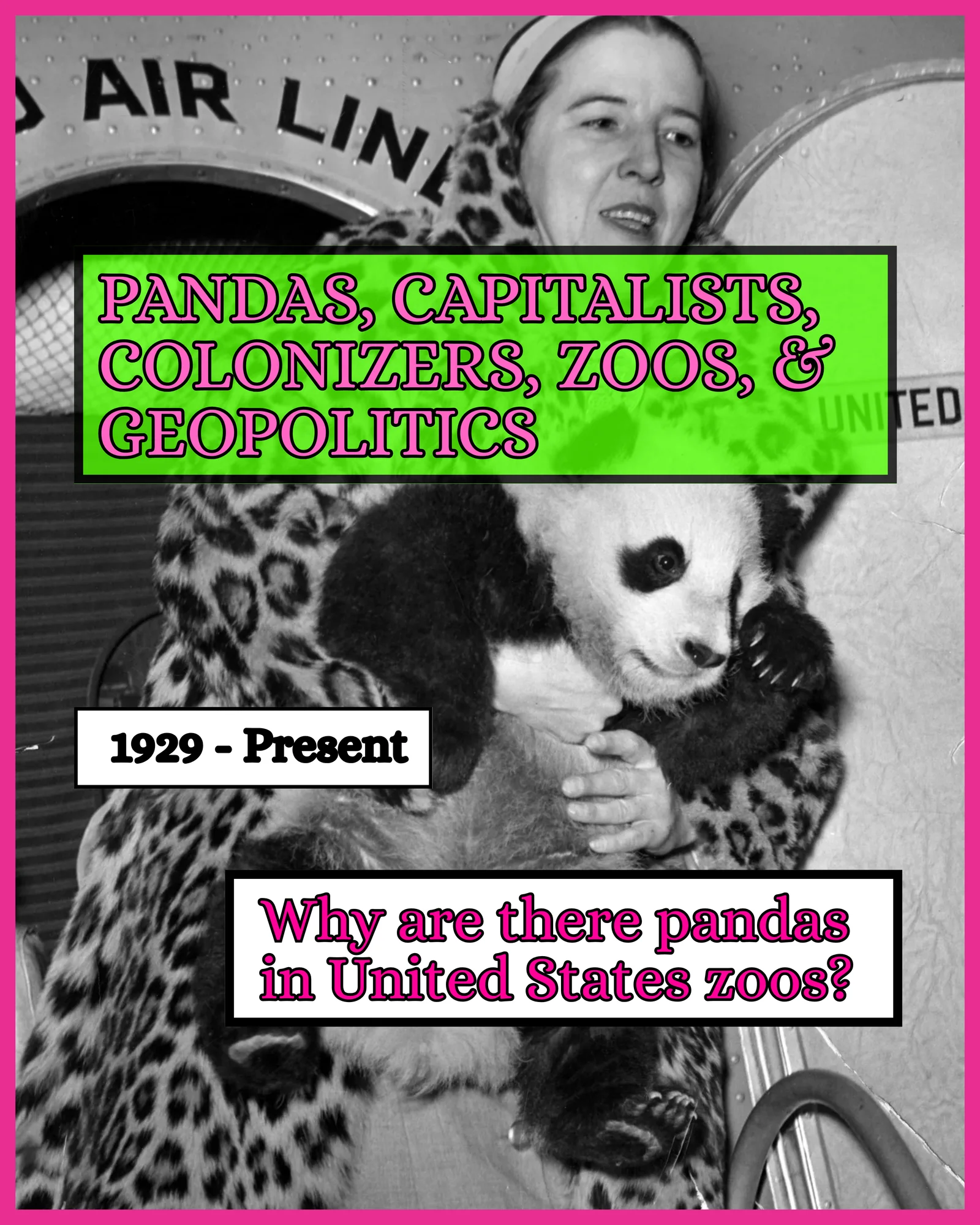 Cover panel of the Pandas story